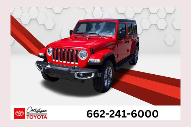 Used 2023 Jeep Wrangler Unlimited Sahara w/ Cold Weather Group AWD/4WD 360° Tour