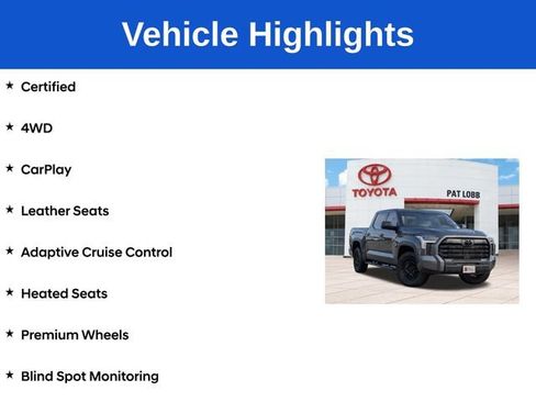 Certified 2026 Toyota Tundra SR5 w/ SR5 Premium Package AWD/4WD image 5