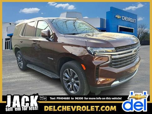 Certified 2023 Chevrolet Tahoe LT w/ Luxury Package AWD/4WD image 1