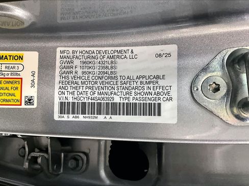 Used 2025 Honda Accord SE image 35