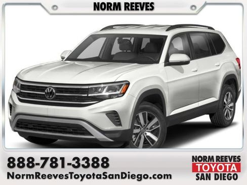 Used 2021 Volkswagen Atlas SE w/ Panoramic Sunroof Package image 1