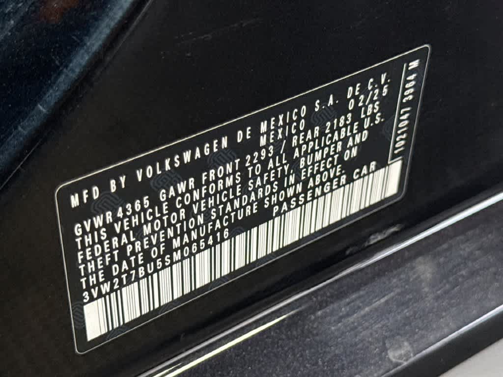 Certified 2025 Volkswagen Jetta GLI Autobahn FWD image 29