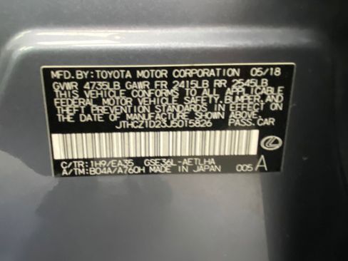 Used 2018 Lexus IS 350 F Sport w/ F Sport Package image 47