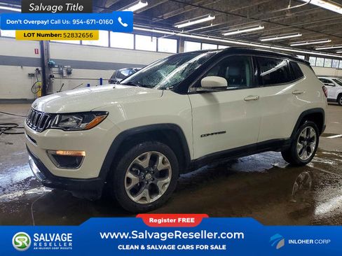Used 2021 Jeep Compass Limited w/ Elite Interior Group AWD/4WD image 1