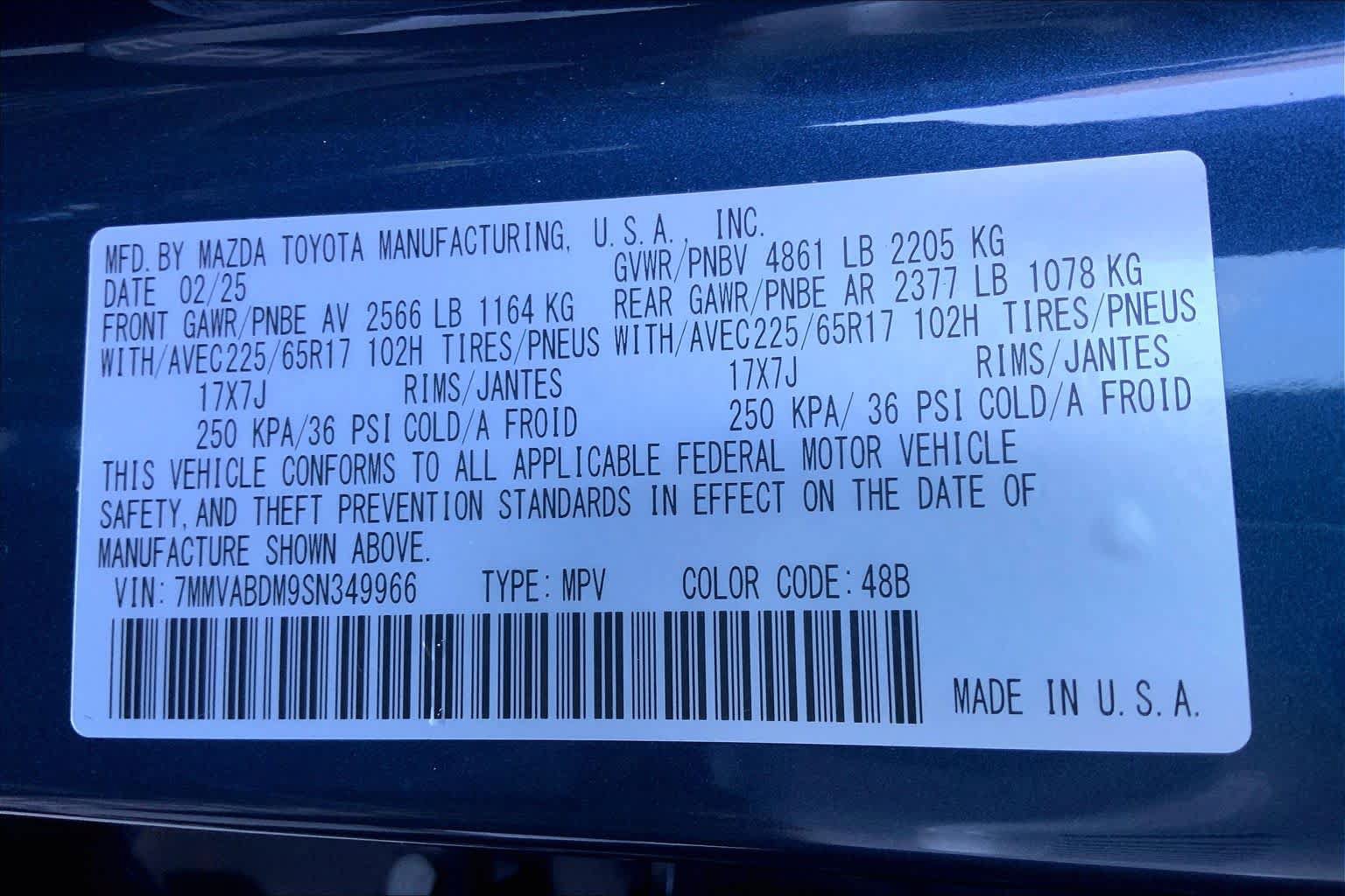 Certified 2025 MAZDA CX-50 AWD 2.5 S w/ Premium Package image 34