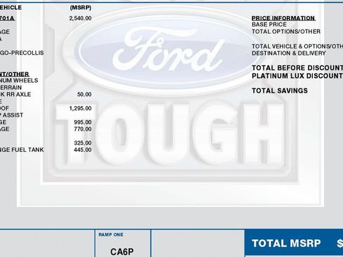 Used 2018 Ford F150 Platinum w/ Equipment Group 701A Luxury AWD/4WD image 16