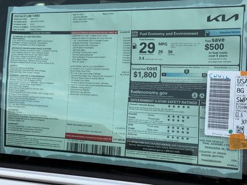 New 2025 Kia K4 GT-Line Turbo image 20