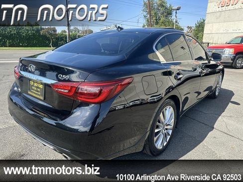 Used 2018 INFINITI Q50 Luxe RWD image 21
