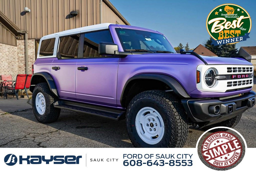 New 2026 Ford Bronco Heritage Edition AWD/4WD 360° Tour