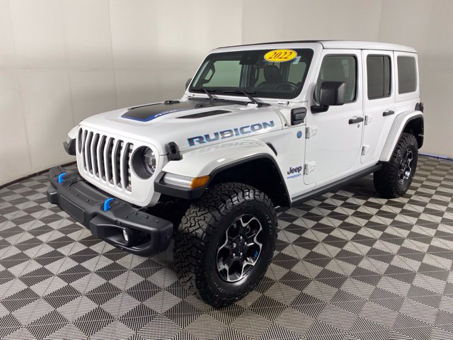 Used 2022 Jeep Wrangler Unlimited Rubicon 4xe w/ Steel Bumper Group AWD/4WD image 13
