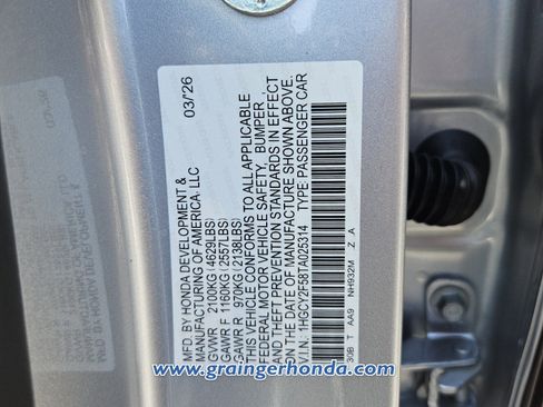 New 2026 Honda Accord Sport image 13