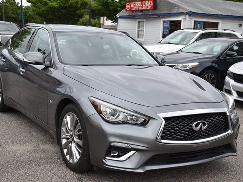 Used 2019 INFINITI Q50 Luxe w/ Essential Package (3.0T Luxe) AWD/4WD image 1