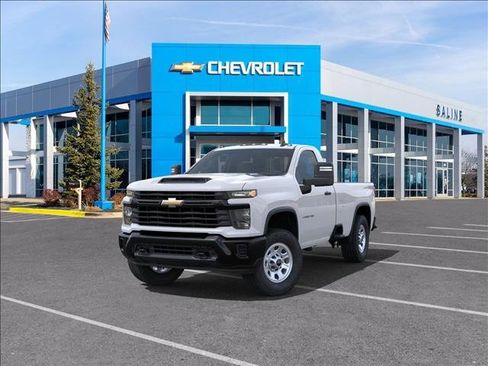 New 2025 Chevrolet Silverado 2500 W/T w/ Snow Plow Prep/Camper Package image 8