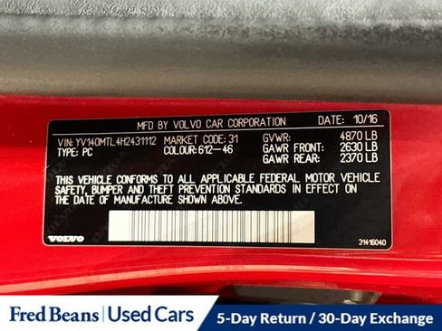 Used 2017 Volvo S60 T5 Dynamic w/ Vision Package image 33