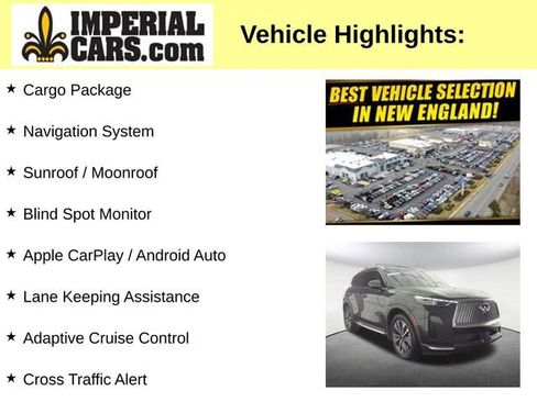 Used 2026 INFINITI QX60 Luxe w/ Cargo Package AWD/4WD image 3