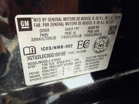 Used 2016 GMC Sierra 1500 4x4 Crew Cab w/ Sierra Convenience Package image 45