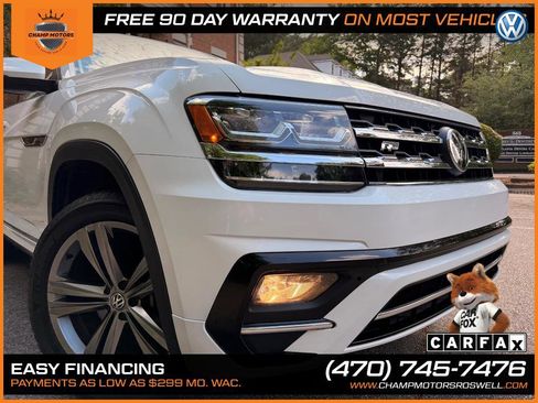 Used 2019 Volkswagen Atlas SE w/ Towing Package AWD/4WD image 7