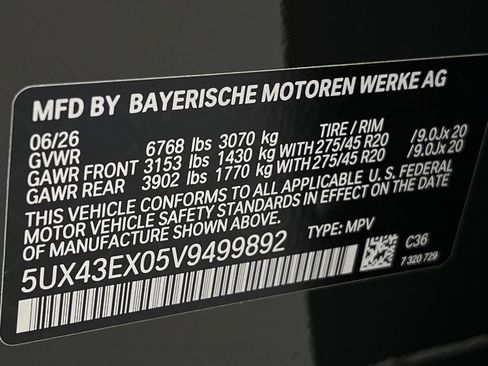 New 2027 BMW X6 M60i AWD/4WD image 16