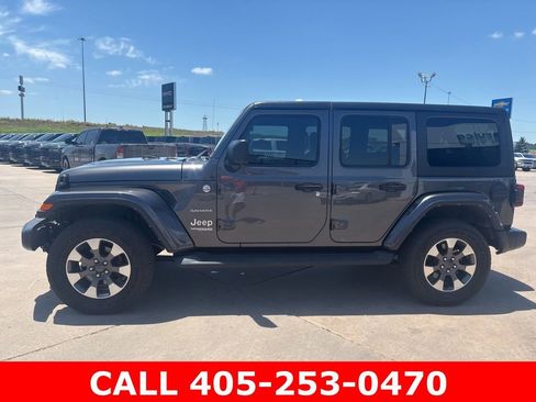 Used 2021 Jeep Wrangler Unlimited Sahara AWD/4WD image 23