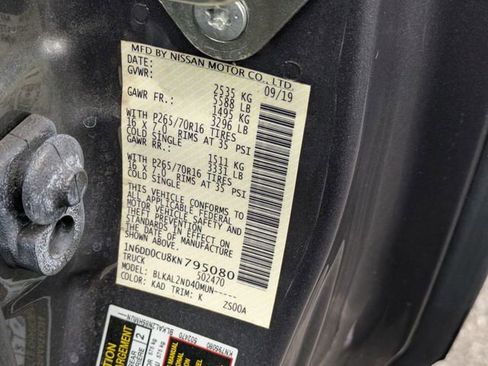 Used 2019 Nissan Frontier SV image 24