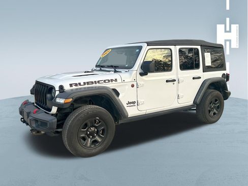 Used 2021 Jeep Wrangler Unlimited Rubicon w/ Safety Group AWD/4WD image 3