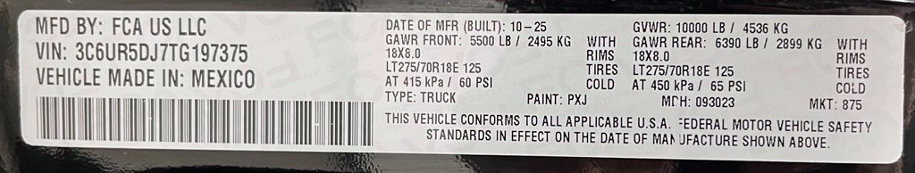 Used 2026 RAM 2500 Big Horn AWD/4WD image 61