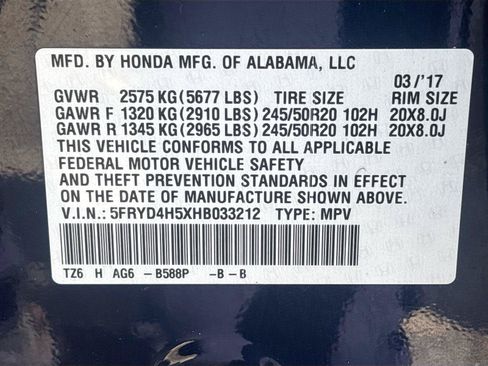 Used 2017 Acura MDX SH-AWD w/ Technology Package image 35