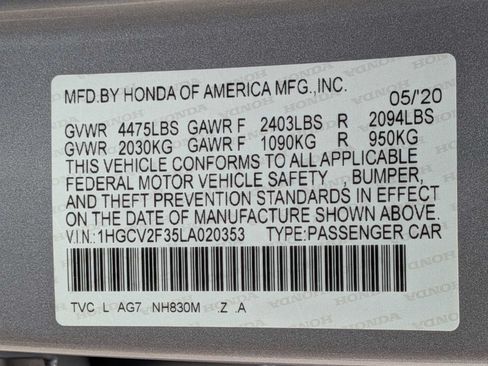 Used 2020 Honda Accord Sport image 31
