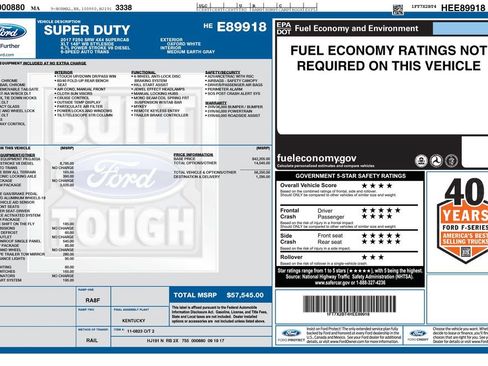 Used 2017 Ford F250 XLT w/ XLT Premium Package AWD/4WD image 2