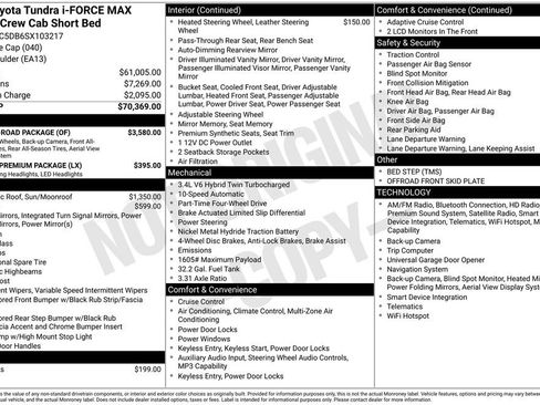 Used 2025 Toyota Tundra Limited w/ TRD Off-Road Package image 31