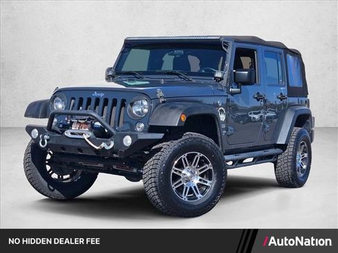 Used 2017 Jeep Wrangler Unlimited Sport w/ Connectivity Group AWD/4WD image 1