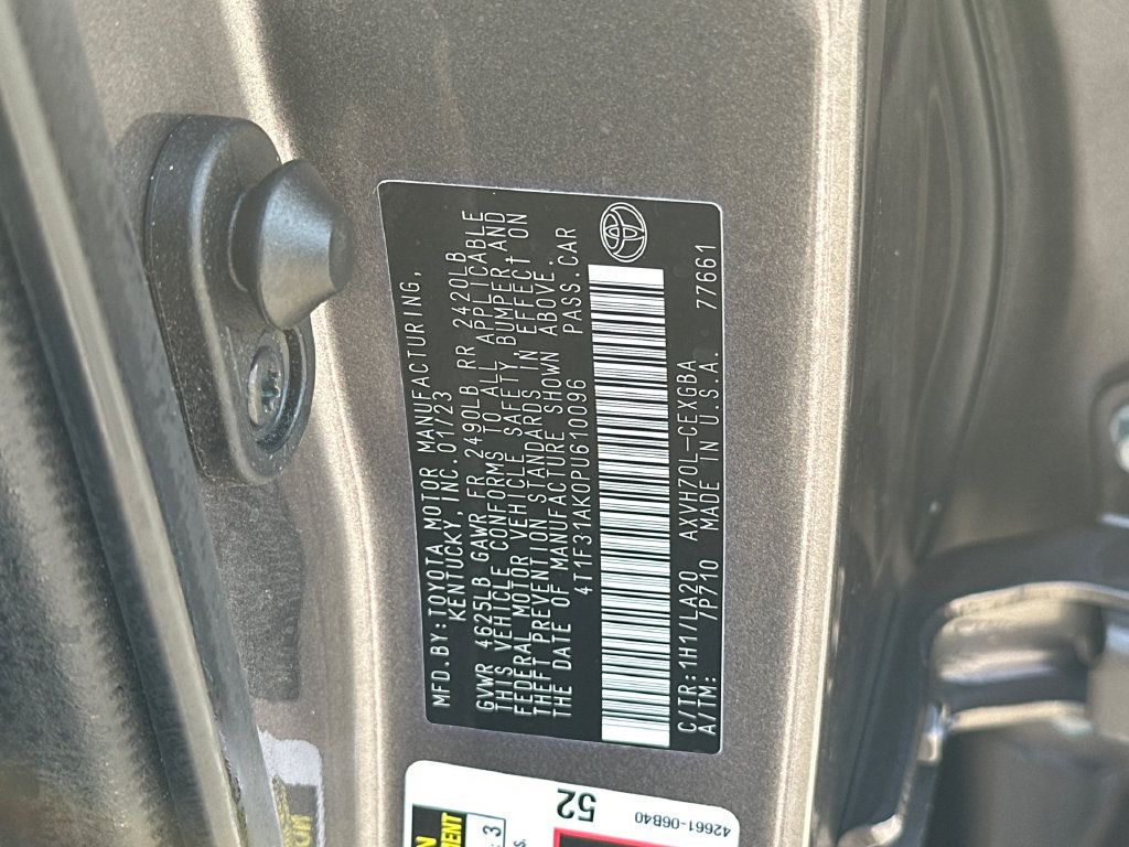 Used 2023 Toyota Camry XLE w/ Cold Weather Package FWD image 34