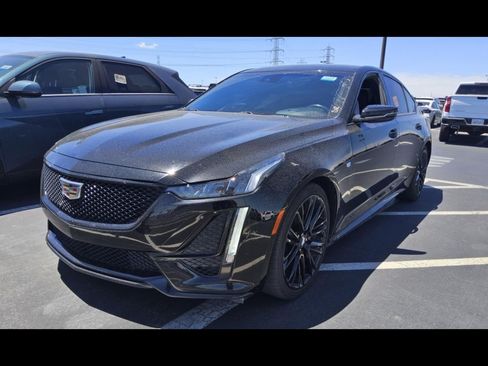 Used 2022 Cadillac CT5 Sport w/ LPO, ONYX Package RWD image 1