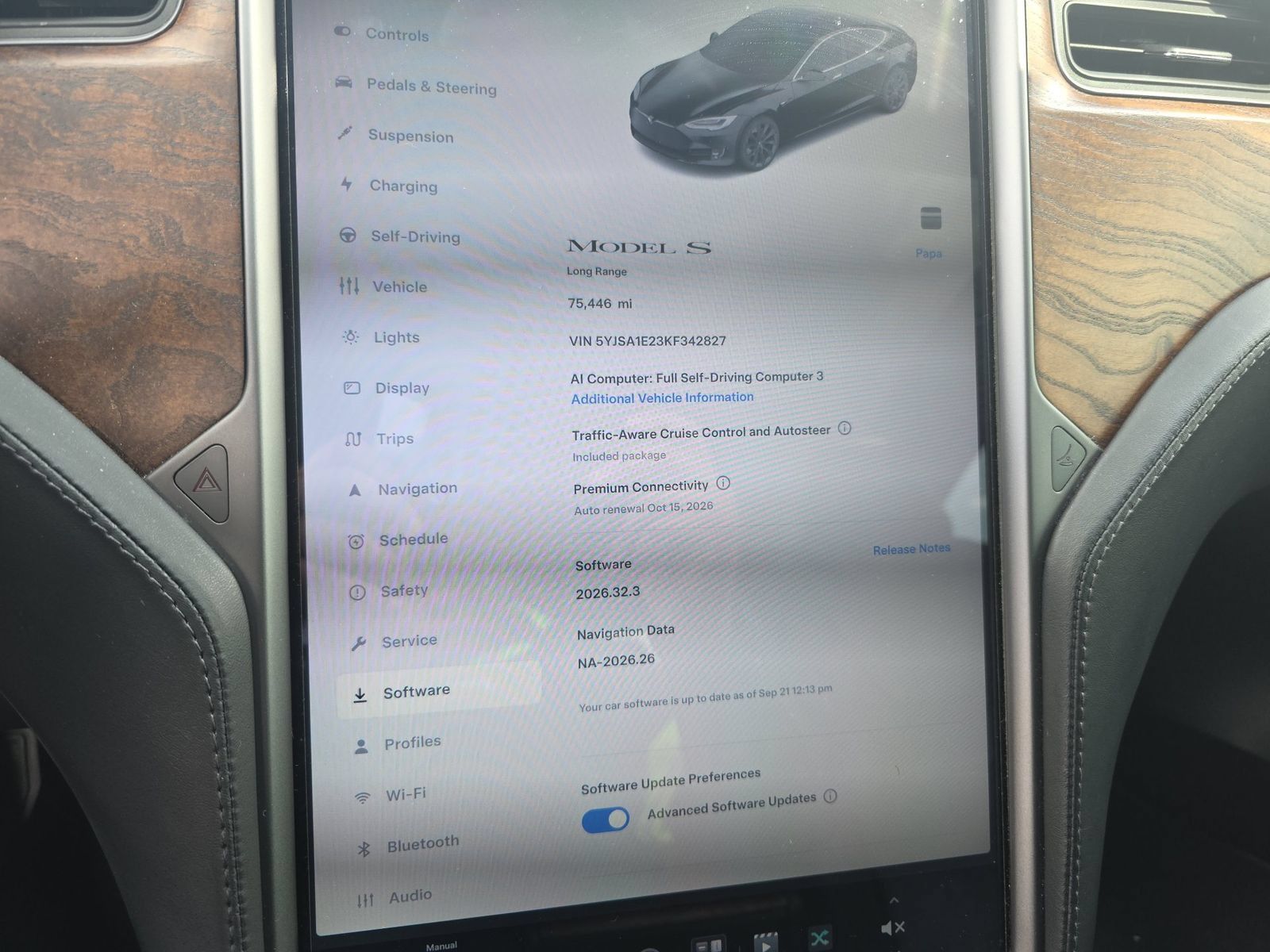 Used 2019 Tesla Model S Long Range AWD/4WD image 6