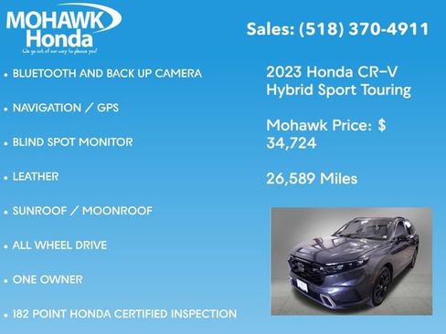 Certified 2023 Honda CR-V Sport Touring image 8