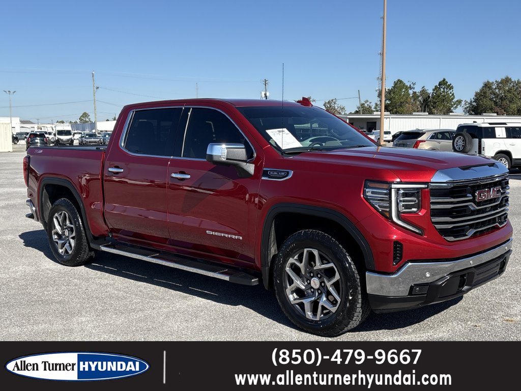 Used 2025 GMC Sierra 1500 SLT w/ SLT Premium Plus Package AWD/4WD 360° Tour