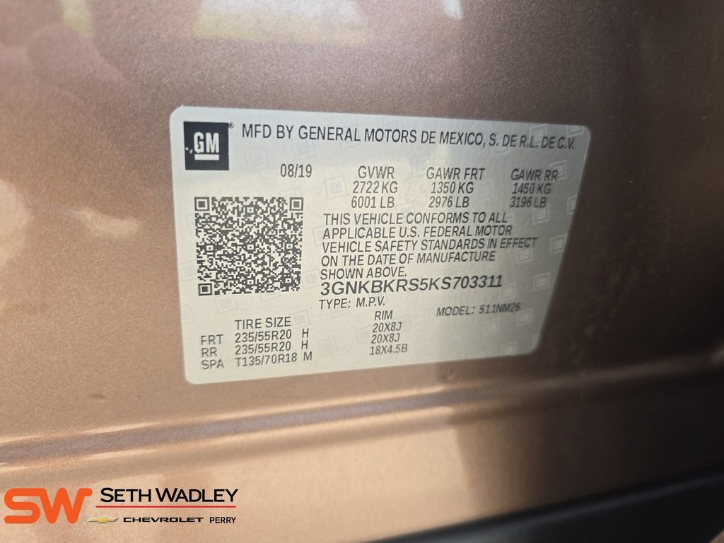 Used 2019 Chevrolet Blazer Premier w/ Driver Confidence II Package AWD/4WD image 34