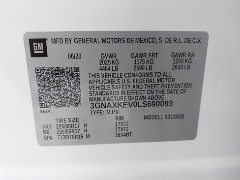 Used 2020 Chevrolet Equinox LT FWD image 35