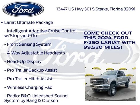 Certified 2024 Ford F250 Lariat w/ Lariat Ultimate Package AWD/4WD image 21