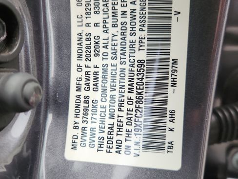 Used 2019 Honda Civic Sport image 28