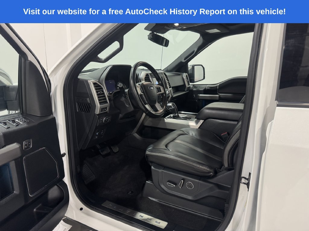 Used 2020 Ford F150 Platinum w/ Technology Package AWD/4WD image 16