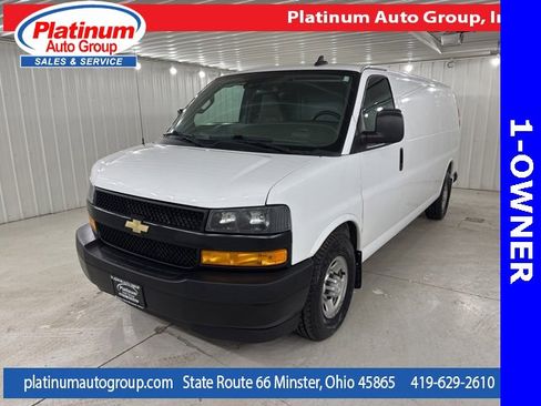 Used 2019 Chevrolet Express 3500 Work Van w/ Driver Convenience Package image 1