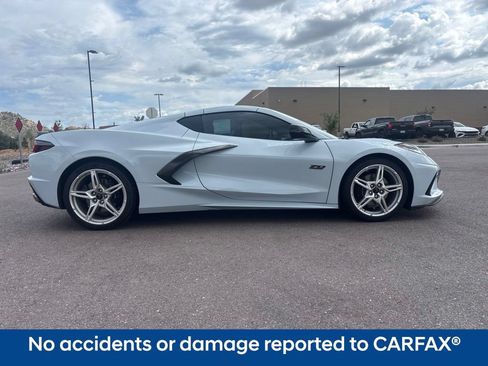 Used 2023 Chevrolet Corvette Stingray Coupe w/ Engine Appearance Package RWD image 4