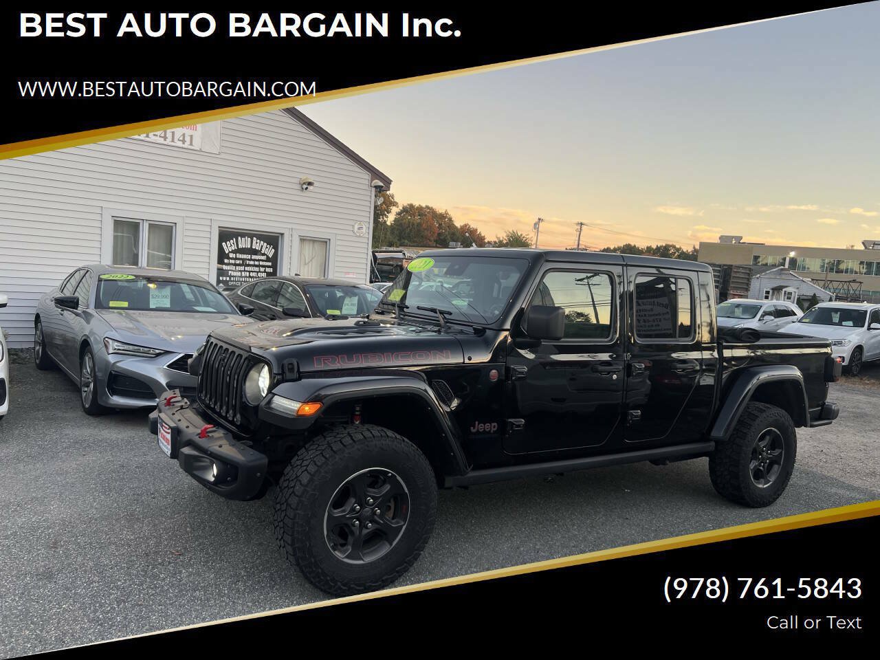 Used 2021 Jeep Gladiator Rubicon AWD/4WD image 1