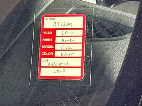 Certified 2017 Honda Civic LX-P image 25