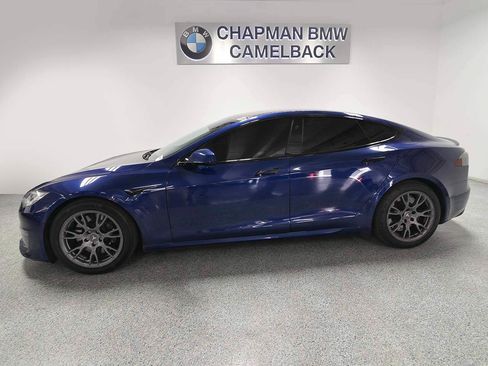 Used 2021 Tesla Model S Plaid AWD/4WD image 3