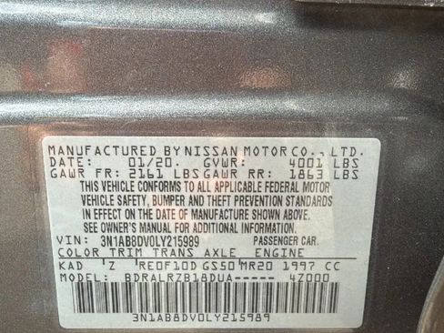 Used 2020 Nissan Sentra SR FWD image 30