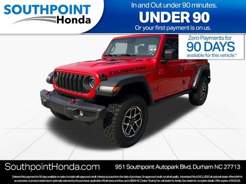Used 2025 Jeep Wrangler Unlimited Rubicon AWD/4WD image 3
