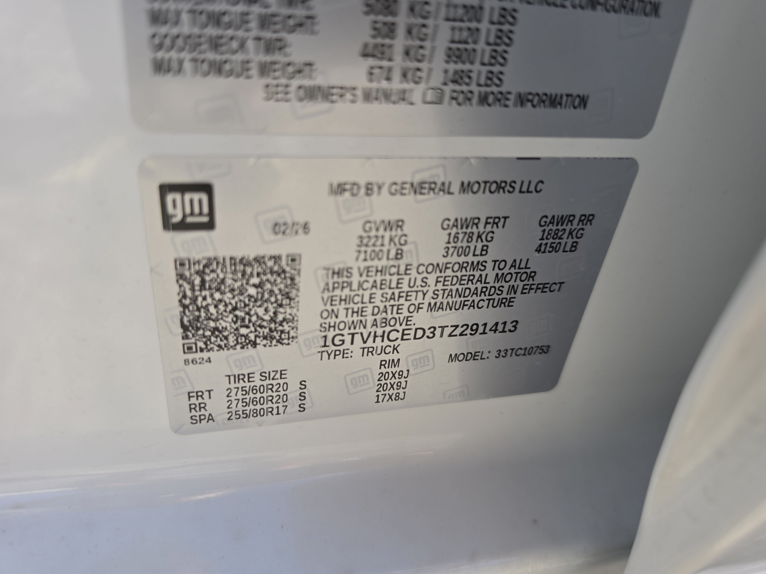 Used 2026 GMC Sierra 1500 Elevation w/ Max Trailering Package RWD image 42