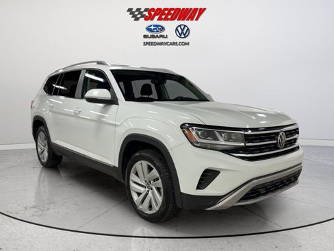 Used 2021 Volkswagen Atlas SEL AWD/4WD image 2